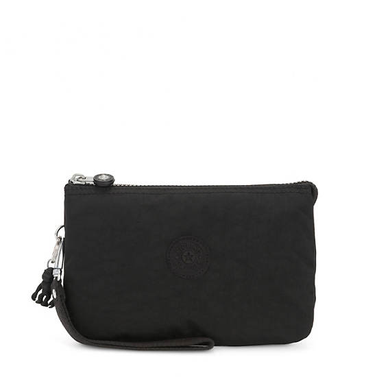 Kipling Creativity Extra Large Classic Wristlet Kézitáska Fekete | HU 1258FD